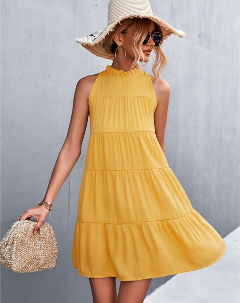 Robe Caroline jaune