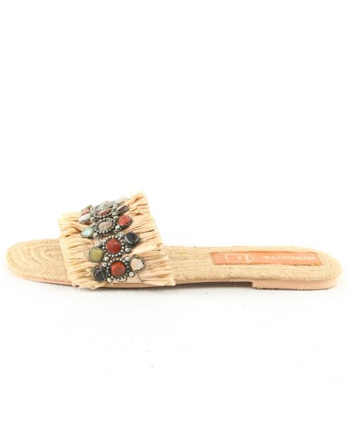 Mules Cali beige/multicolore