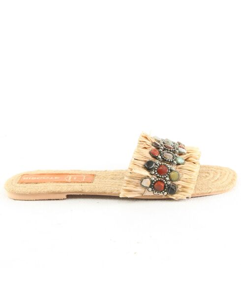 Mules Cali beige/multicolore