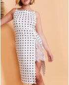 Nuisette Nolly blanc/noir