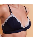 Soutien-Gorge triangle Beryz marine