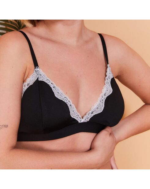 Soutien-Gorge triangle Beryz noir