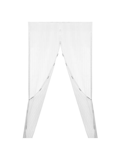 Rideau moustiquaire blanc - 49.5x209 cm