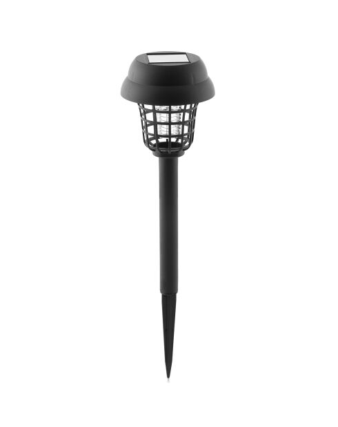 Garlam schwarze Solar-Gartenlampe gegen Moskitos, D.9,5x34,5 cm