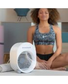 Mini-climatiseur humidificateur à ultrasons avec led koolizer gris