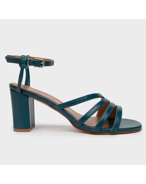 Sandales en Cuir Goaba vertes