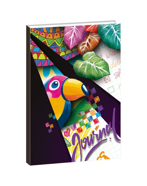Set de escritura Intensity con 8 bolígrafos y 1 cuaderno Bullet Journal