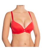 Soutien-gorge push-up moulé Catharina rouge