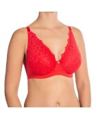 Soutien-gorge soft à armatures Catharina rouge
