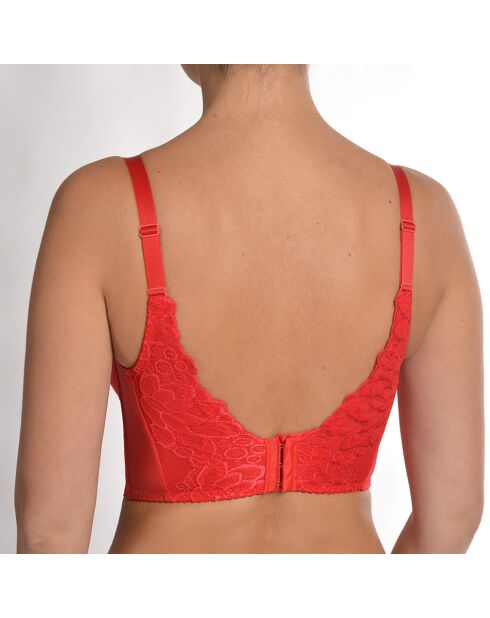 Soutien-gorge bonnets à armatures Catharina rouge