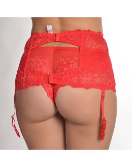 Porte-Jarretelles La Perla Taille 42 - Violet - 92% Soie - Neuf Avec étiquettes