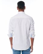 Chemise regular Rakse blanche