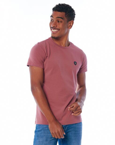 T-Shirt Wawe bois de rose