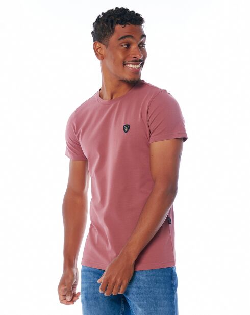 T-Shirt Wawe bois de rose