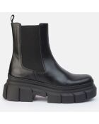 Chelsea Boots en Cuir Rio noires