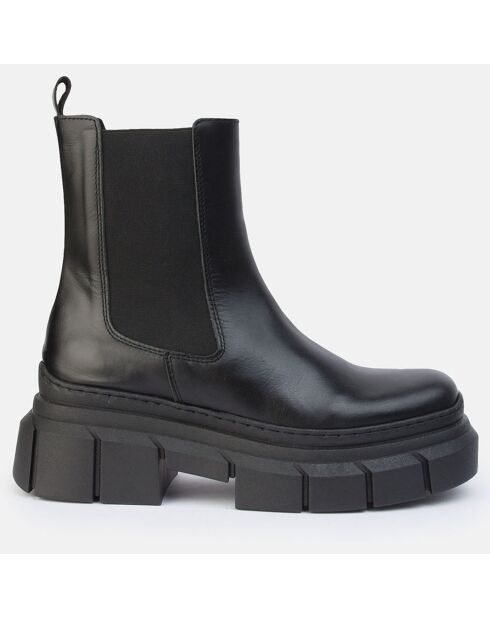 Chelsea Boots en Cuir Rio noires