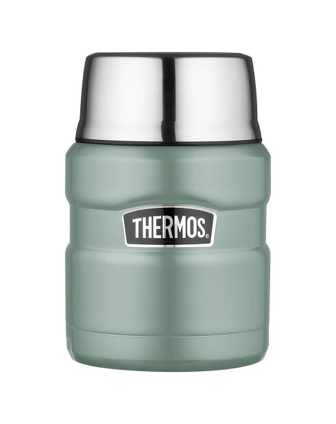 Porte-aliments King Duckegg gris/vert - 47 cl
