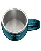 Pack office 1 Bouteille isotherme Soft Touch + 1 Tasse de bureau isotherme turquoise