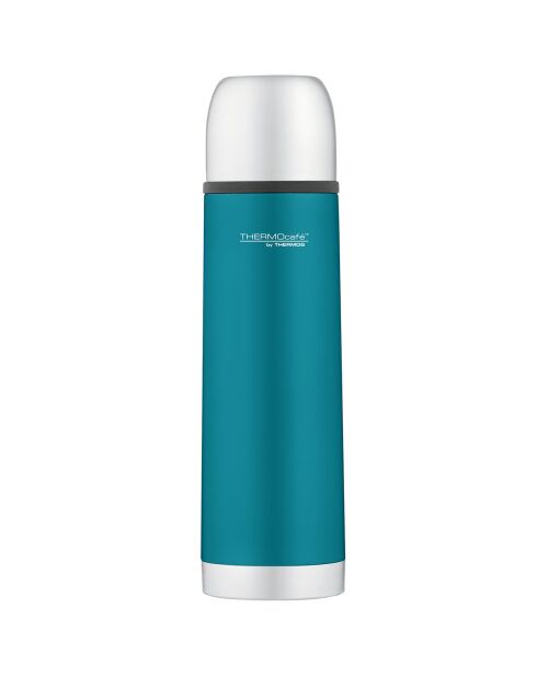 Pack office 1 Bouteille isotherme Soft Touch + 1 Tasse de bureau isotherme turquoise