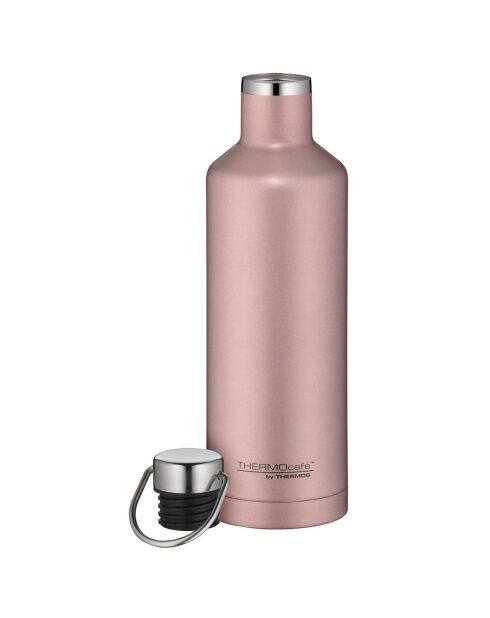 Pack Thermocafé 1 Bouteille isotherme + 1 Porte-aliments isotherme rose