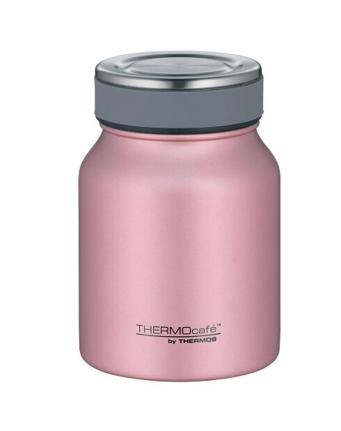 Pack Thermocafé 1 Bouteille isotherme + 1 Porte-aliments isotherme rose