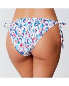 Bas de maillot Amazonie blanc/bleu/rose