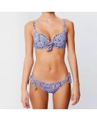 Haut de maillot push-up Sunrise bleu