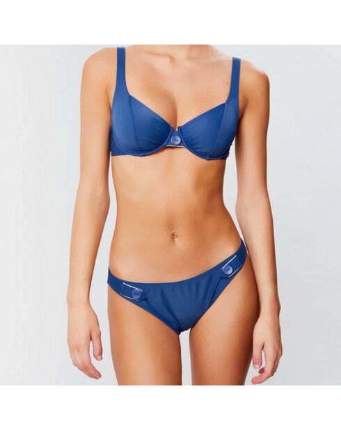 Braguitas de bikini Amelia azul roca
