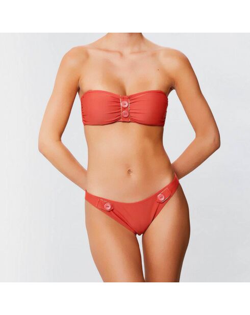 Bas de maillot Amelia terracotta