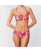 Fuchsia samba-badpak met voorgevormde hoofdband