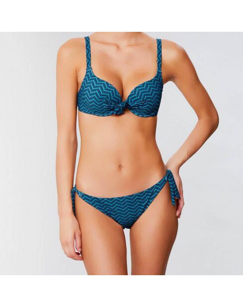 Piniengrüne Bikinihose Lagune