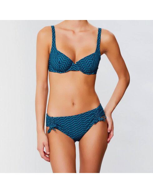 Piniengrüne Bikinihose Lagune
