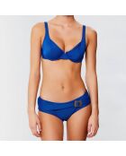 Haut de maillot soft armatures bleu nuit