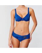 Bas de maillot shorty bleu nuit