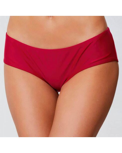 Bas de maillot shorty cerise
