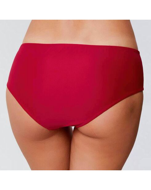 Bas de maillot shorty cerise