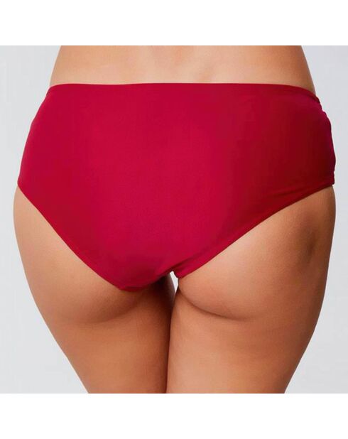 Bas de maillot shorty cerise