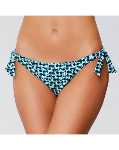 Blauw/groen bikinibroekje Tosca