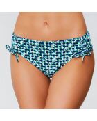 Bas de maillot boxer Tosca bleu/Vert