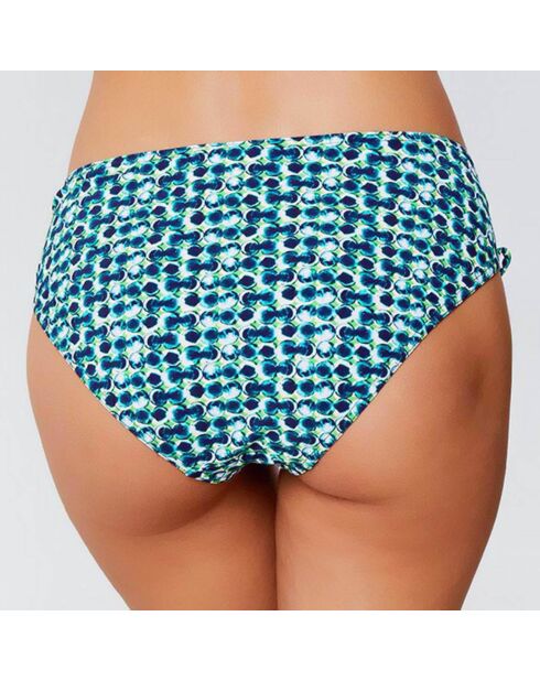 Bas de maillot boxer Tosca bleu/Vert