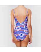 Maillot de bain 1 pièce soft Bandol bleu