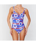 Maillot de bain 1 pièce soft Bandol bleu