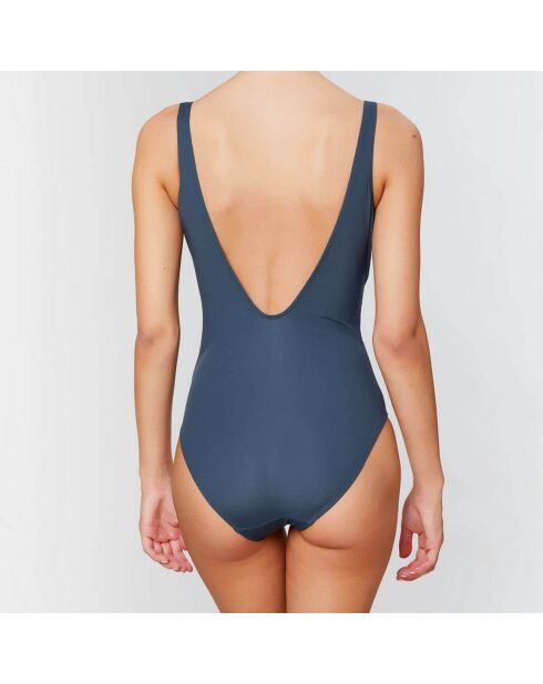 Maillot de bain 1 pièce soft Addict gris