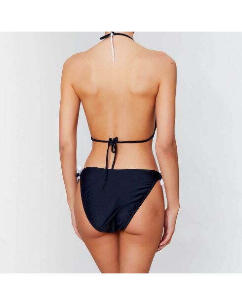 Maillot de bain trikini soft Java noir/blanc