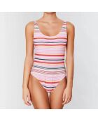 Maillot de bain 1 pièce soft Alma rose