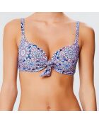 Haut de maillot push-up Sunrise bleu