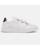 Baskets en Cuir Adria blanches