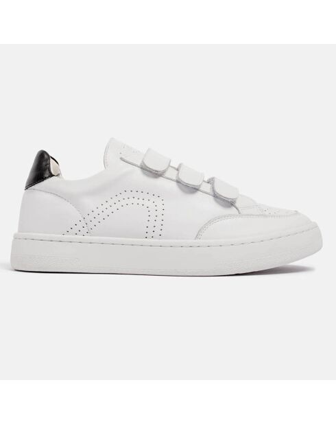 Baskets en Cuir Adria blanches