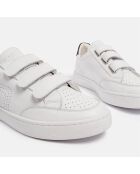 Baskets en Cuir Adria blanches