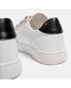 Baskets en Cuir Adria blanches